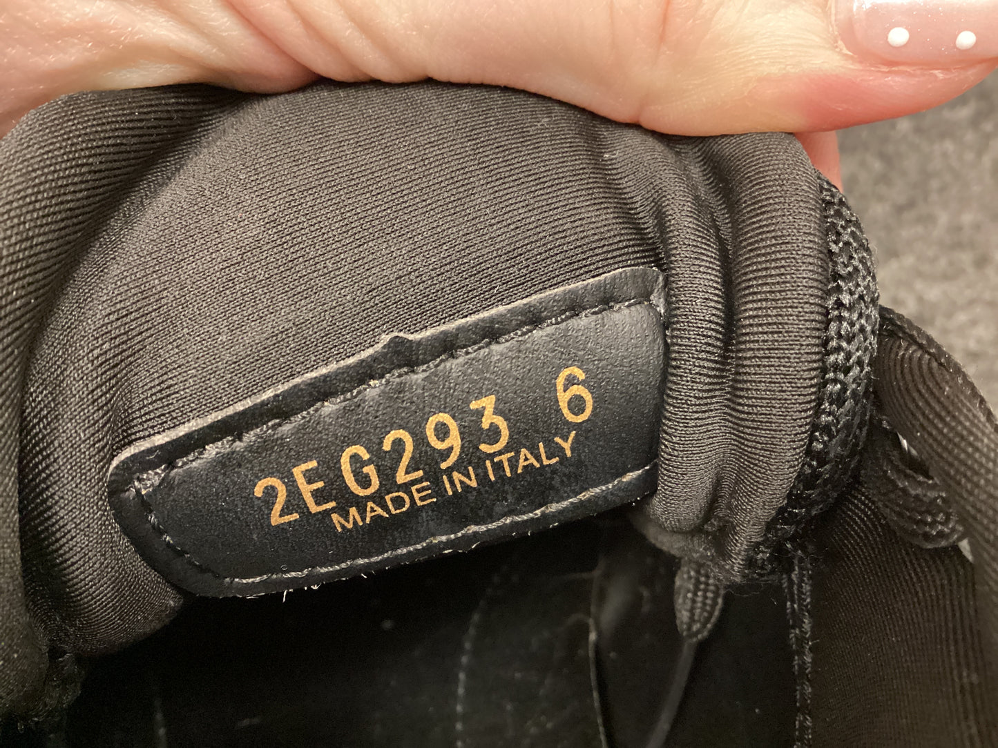 Prada Cloudbust Thunder Chunky Sole Trainers Black - Size 6