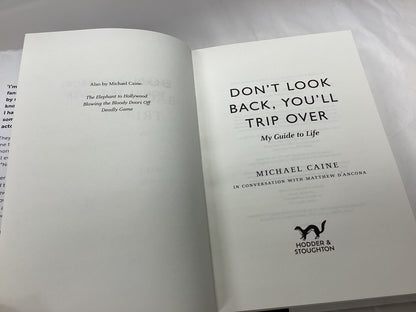 Michael Caine - My Guide to Life, Hardback Book