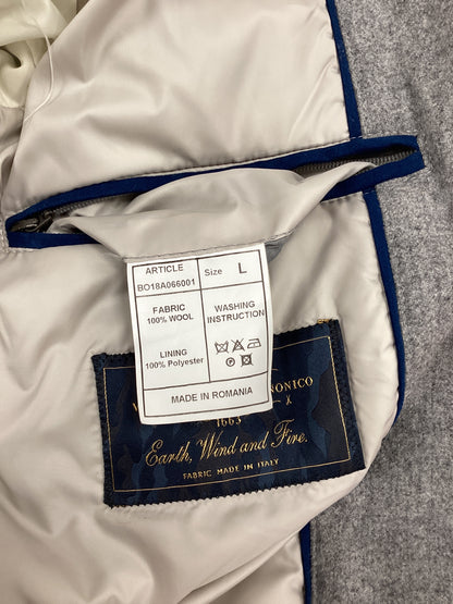 Boggi Light Grey Wool Jacket Large