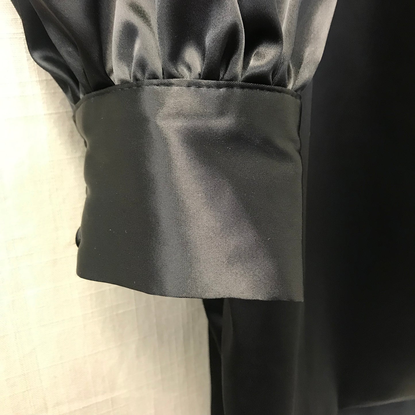 NB Avenue Black Satin Mini Dress Size Large BNWT