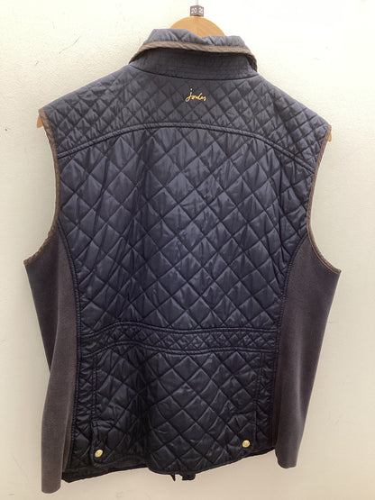 Joules Navy Women’s Quilted Vest Size UK 20