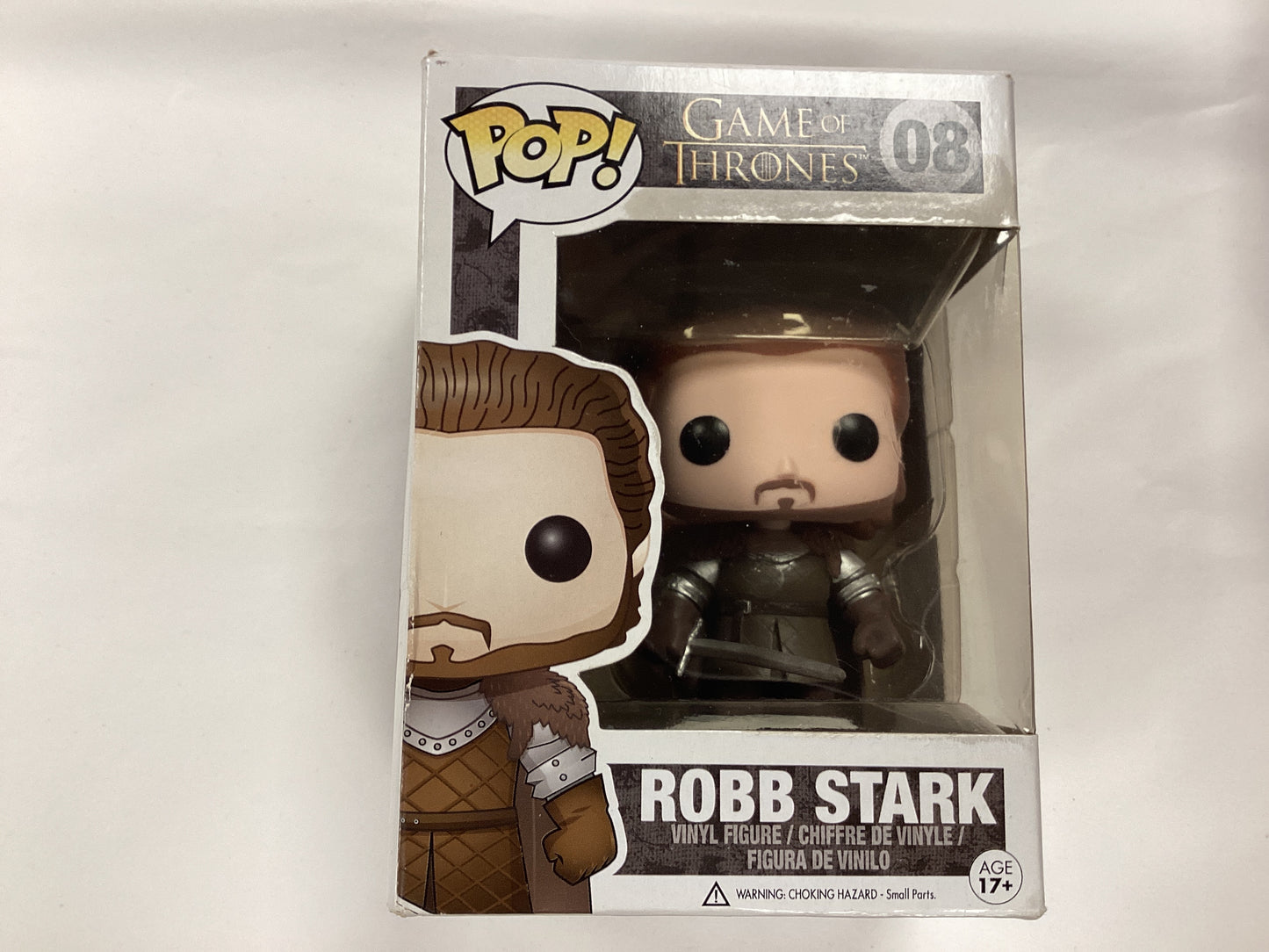 Set of 2 New Game of Thrones Funko Pops - Robb Stark (08) & Tyrion Lannister (21)