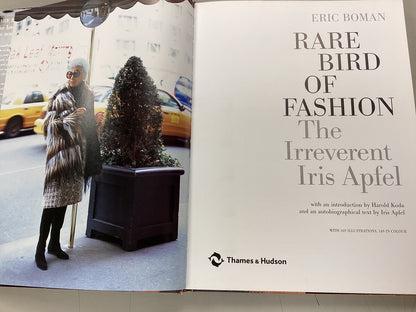 Rare Bird of Fashion The Irreverent Iris Apfel book