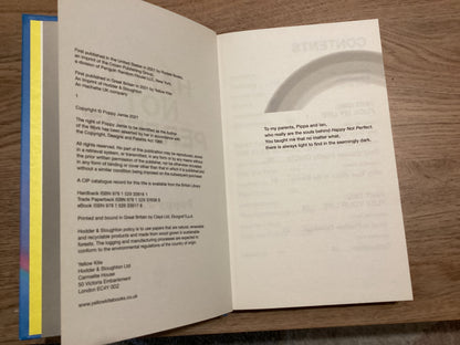 Book Happy Not Perfect by Poppy Jamie
