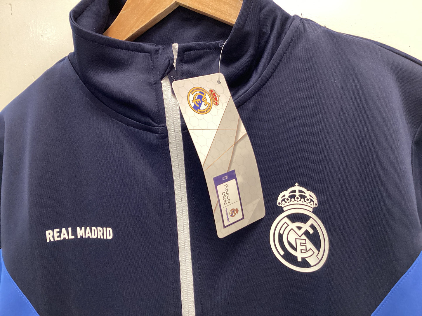 BNWT Real Madrid Tracksuit Jacket - Size Medium