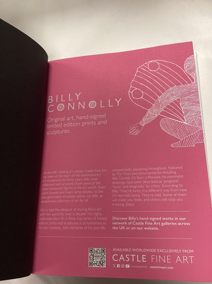 Billy Connolly The Accidental Artist, New Hardback Book