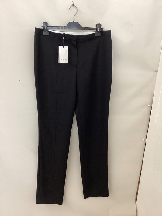 Mugler by Thierry Mugler ladies Black 100% virgin wool & 100% cotton lining size 14