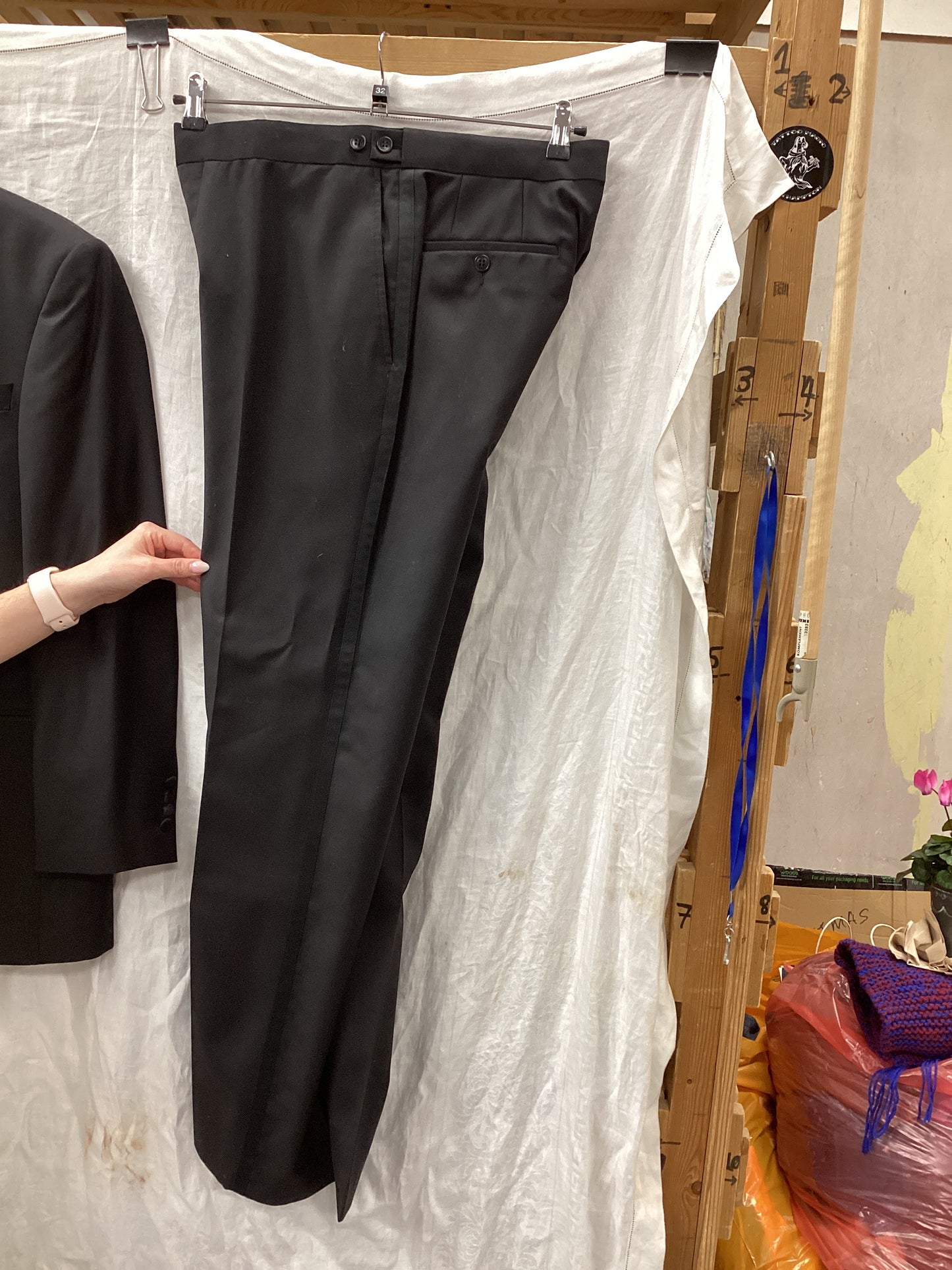 Pierre Cardin , black, suit, 32/38