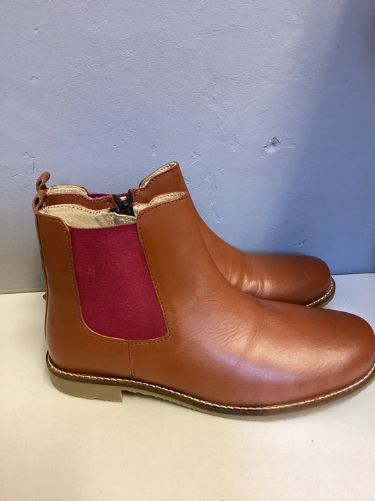 BNWT John Lewis Women’s Brown Leather Hannah Chelsea Boots Size UK 5