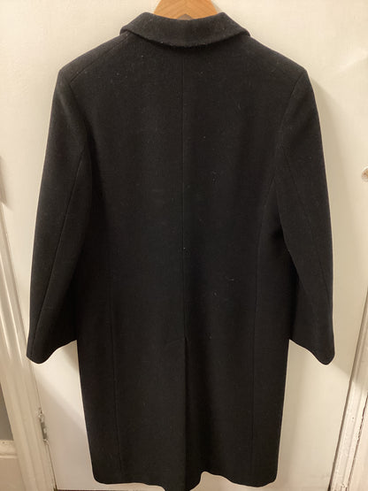 Gerard Darel Black Trench Coat Size 42