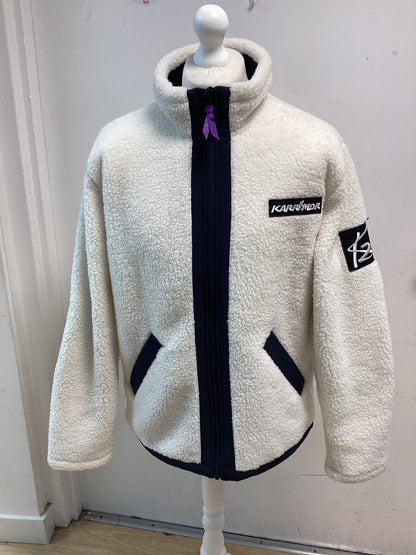 BNWT Men’s Karrimor Sherpa Fleece Jacket Cream with Black Trim size Medium (Copy)
