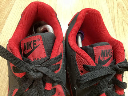 Nike Air Max 90 Winter Premium (2015) Red and Black - Size UK8.5