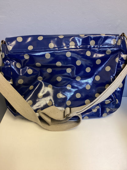 Cath Kidston Blue Polka Dot Shoulder Bag