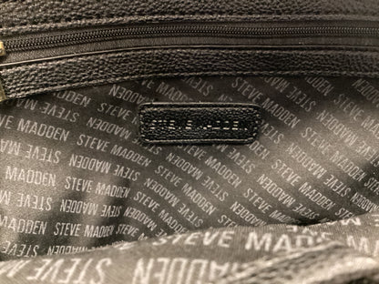 New Steve Madden Backpack, Black with floral pattern
