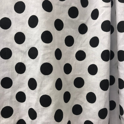 New Look Black & White Polka Dot Dress Size 14