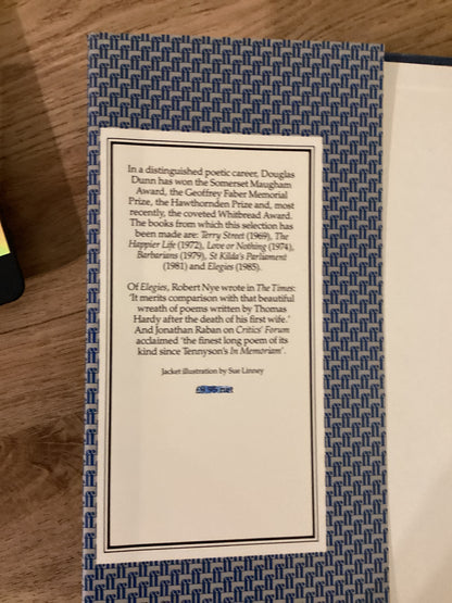 Book by Douglas Dunn Selected Poems 1964–1983
