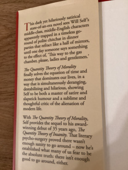 The Quantity Theory of Morality by Will Self