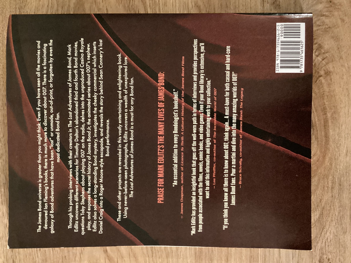 The Lost Adventures of James Bond - book by Mark Edlitz