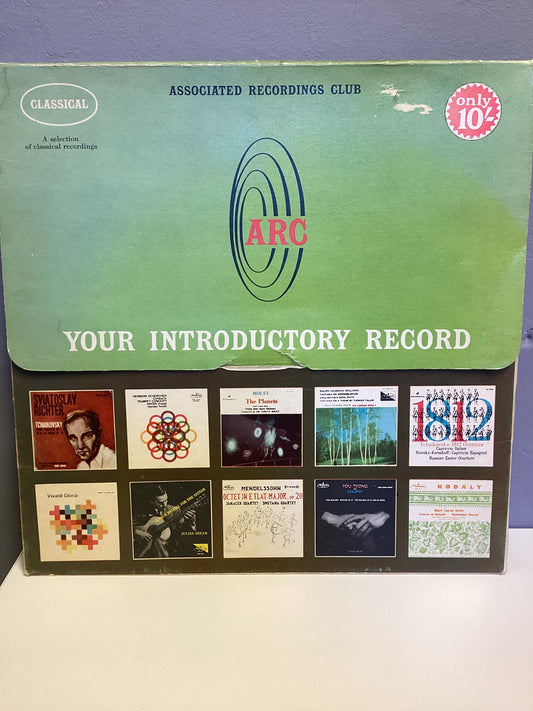 Associated Recordings Club (ARC) Classical Introductory Record Vinyl LP
