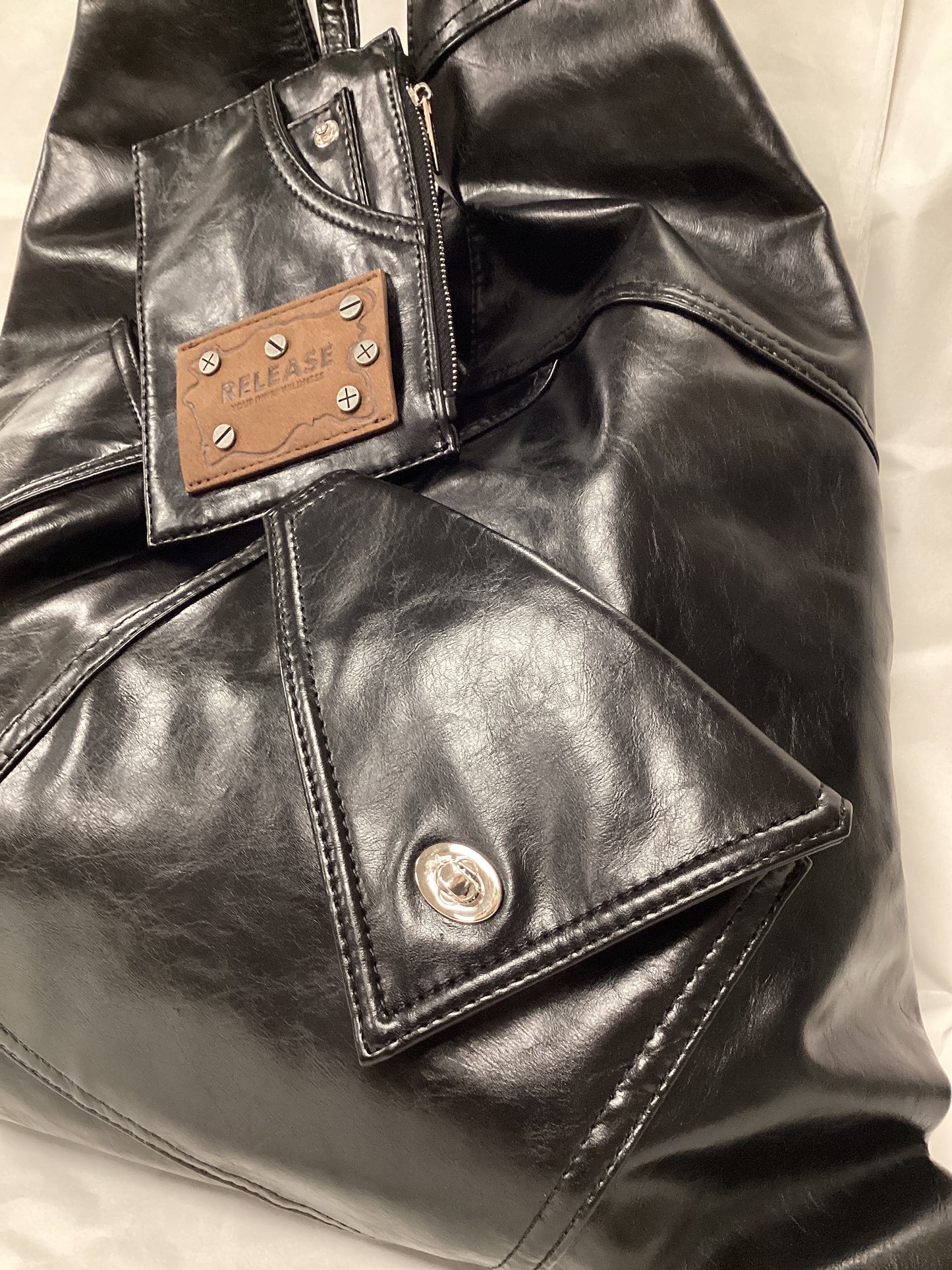 Brand New Urban Revivo Patchwork Leather Bag