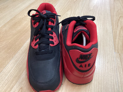 Nike Air Max 90 Winter Premium (2015) Red and Black - Size UK8.5