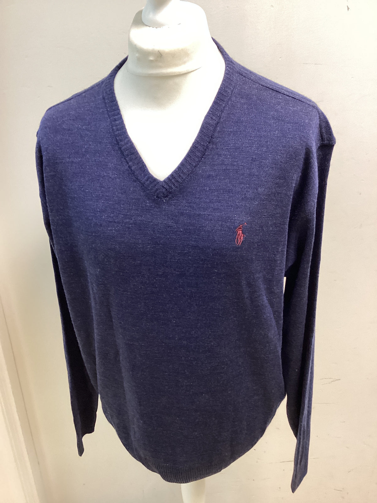 Polo Ralph Lauren New Mens Sweater Navy Blue size 3 X-LARGE