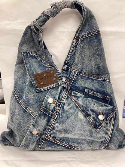 Brand New Urban Revivo Patchwork Denim Bag