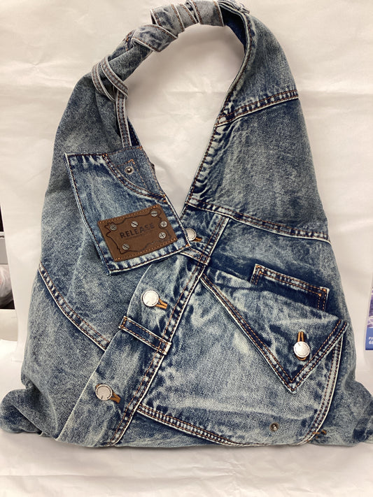 Brand New Urban Revivo Patchwork Denim Bag