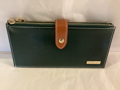 ANDOILT Womens Genuine Leather Wallet RIFD Blocking credit card holder