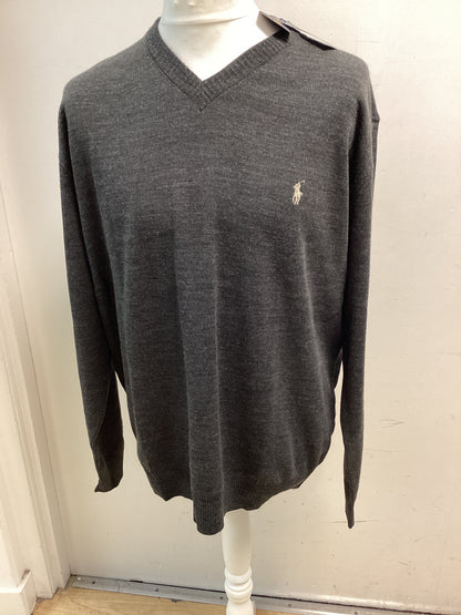Polo Ralph Lauren BNWT Mens Sweater Dark Grey size 3XL