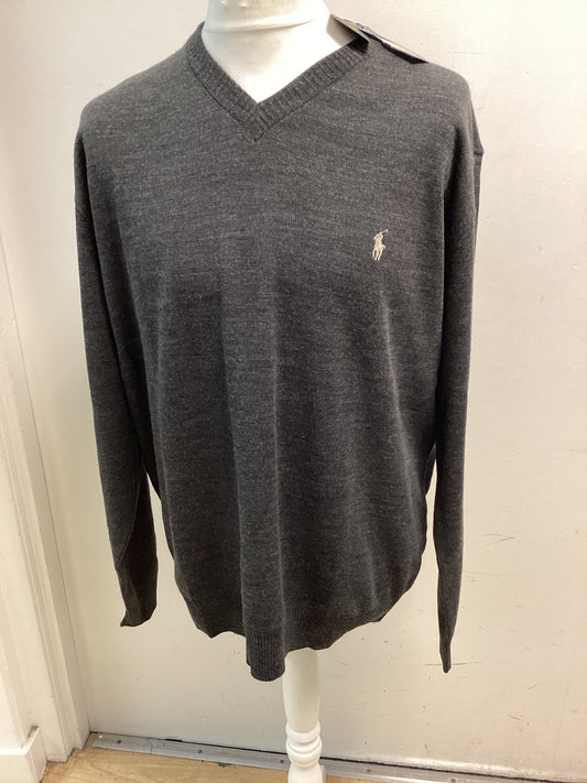 Polo Ralph Lauren BNWT Mens Sweater Dark Grey size 3XL