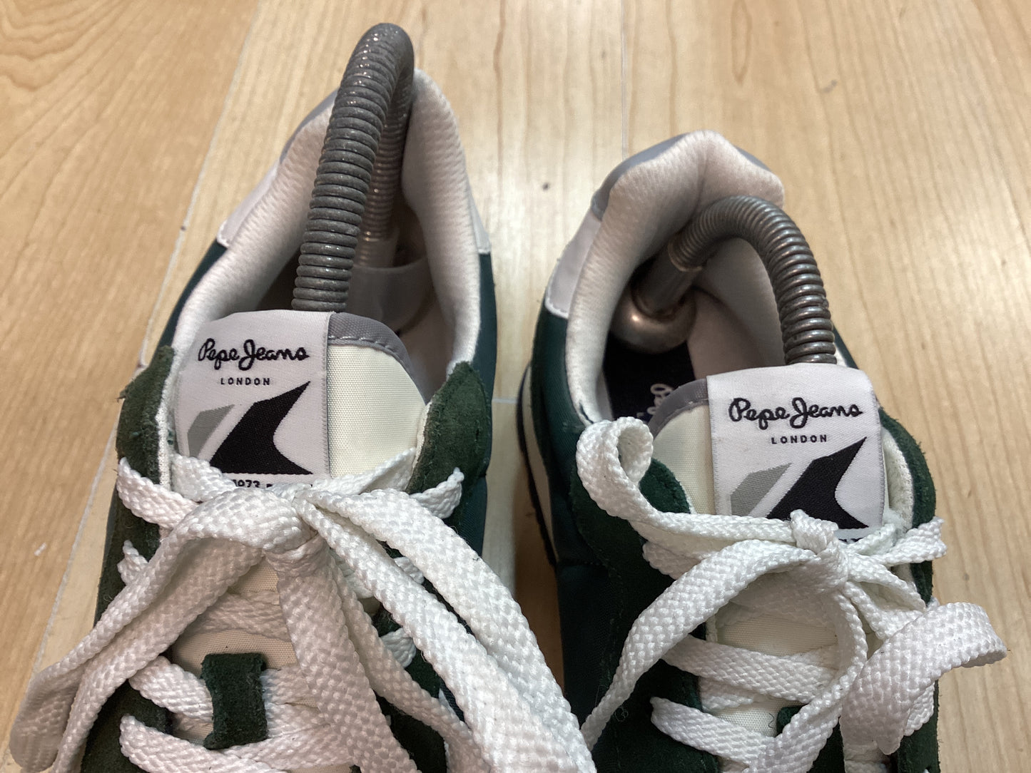 Pepe Jeans London Men’s Brit Heritage M Running Trainer - Green size UK6