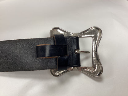 McRostie of Glasgow Black Real Leather Bridle Belt for Highland dress, Variable sizes from 37-43 Inches Real Leather Bridle Belt for Highland dress, Variable sizes from 37-43 Inches