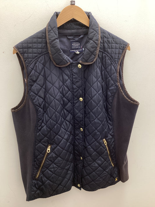 Joules Navy Women’s Quilted Vest Size UK 20