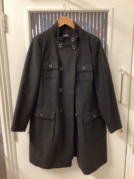 M&S Women’s Black Coat Size 16