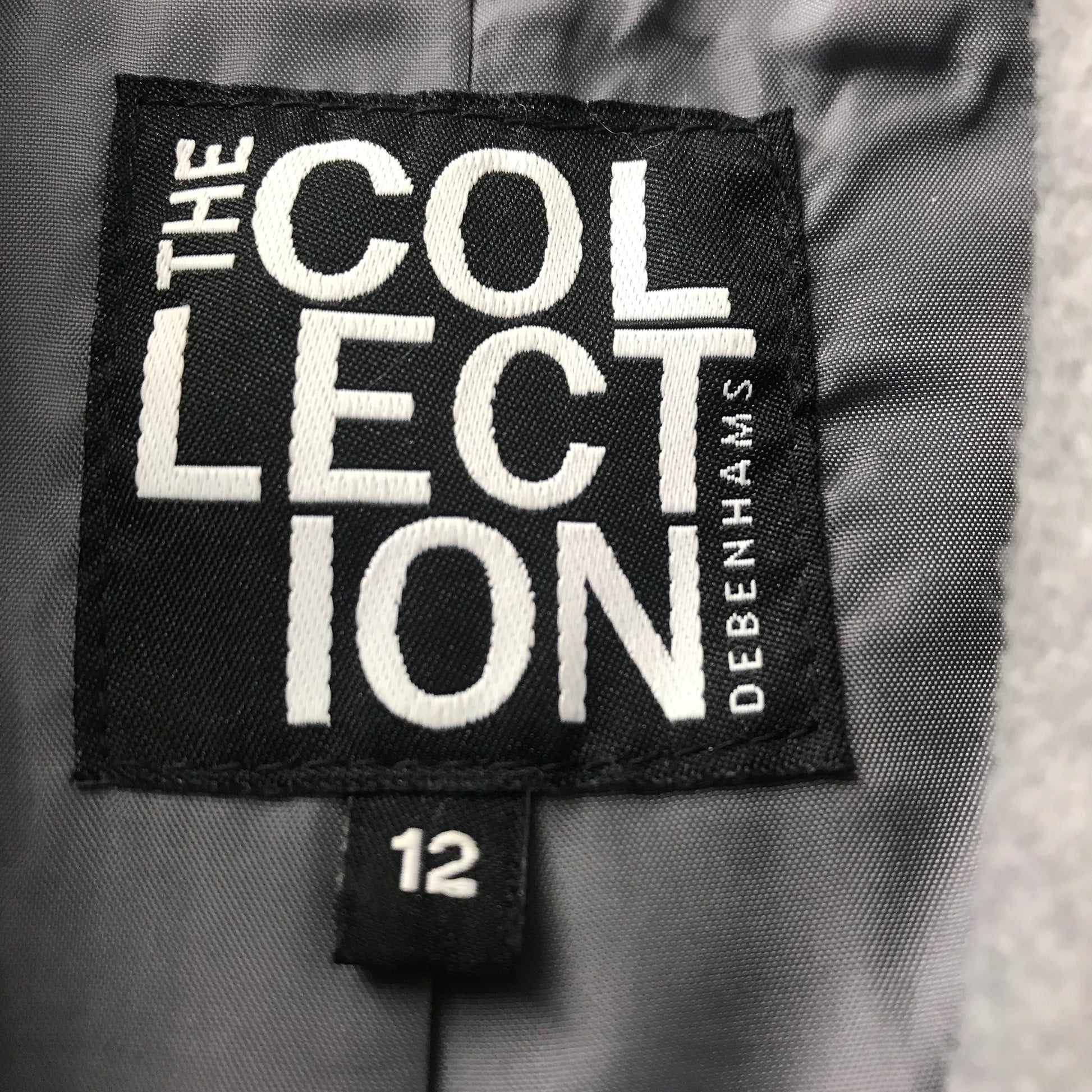 The Collection Debenhams Grey Coat Size 12 Shop for Shelter