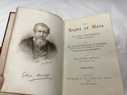 The Light of Asia - Vintage Book 1889