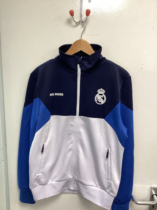 BNWT Real Madrid Tracksuit Jacket - Size Medium