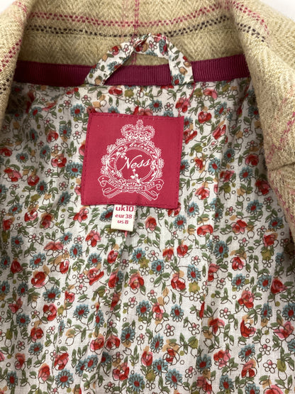 NESS Ladies classic Scottish Tweed dress Jacket size 10