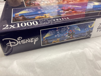 UNOPENED Disney set of 2 Panorama Jigsaws, 1000 pieces each