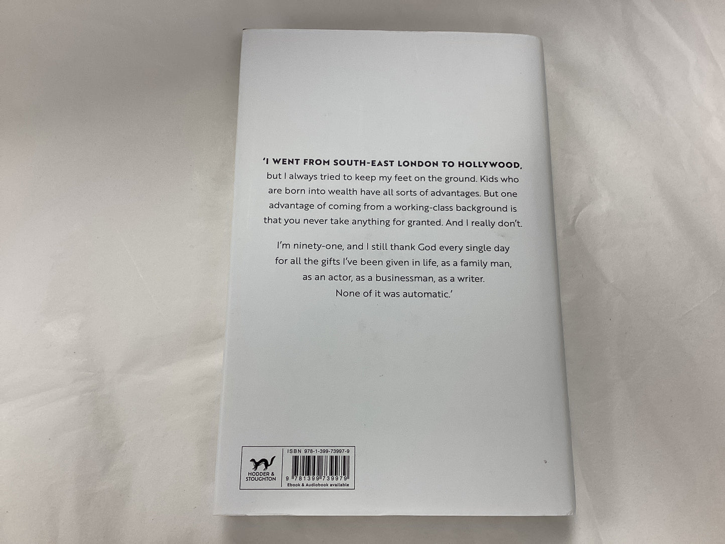 Michael Caine - My Guide to Life, Hardback Book