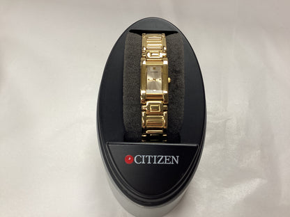 Citizen ladies dress watch - gold tone stainless steel