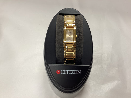 Citizen ladies dress watch - gold tone stainless steel