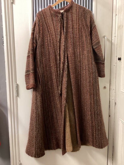 Kay Cosserat Brown Coat Size L 1970s