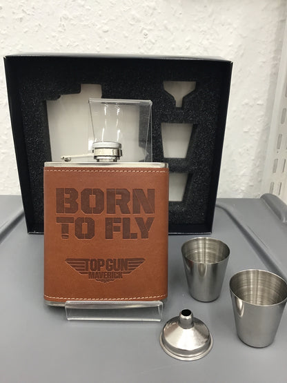 Top Gun Hip Flask Set