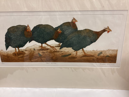 Susan Mitchell Artist Two new Limited Edition Prints -Three Guineas, Four Guineas