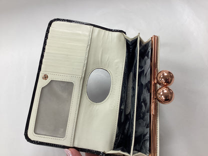 Ted Baker Black Purse with Rosegold Accents