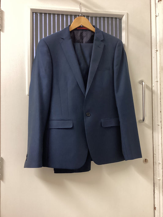 Men’s Navy Blazer and Trousers Ventuno 21 Size 38