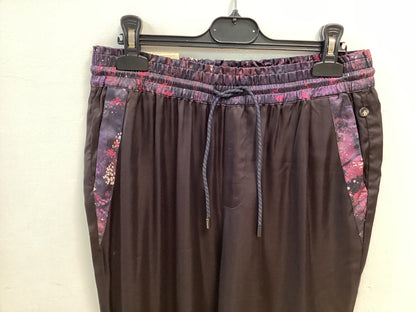 Scotch & Soda BNWT -NINA mid tapered trousers size small/32 Burgandy