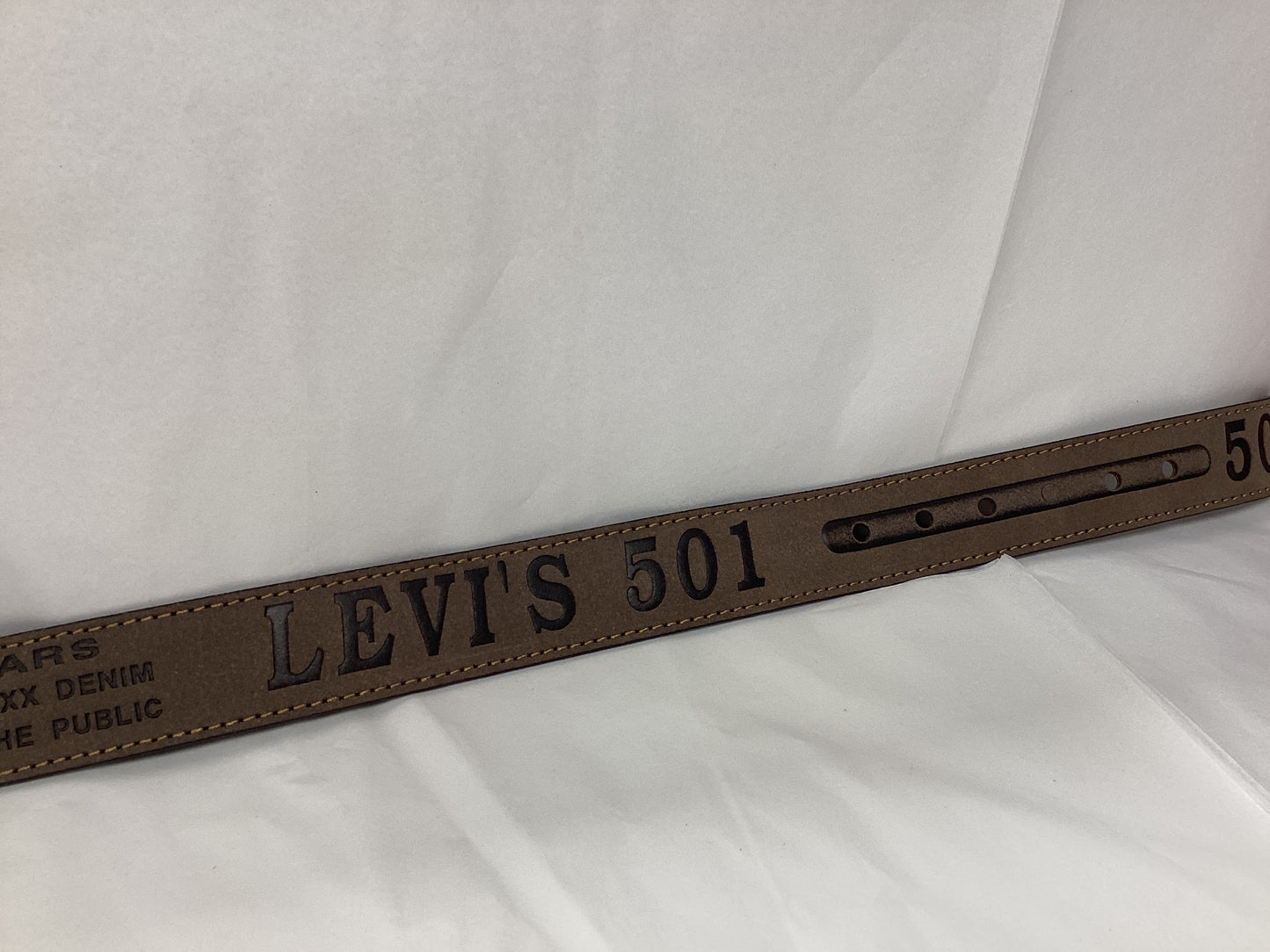Levi’s 501 Celebration Belt to mark the 135th anniversary of 501